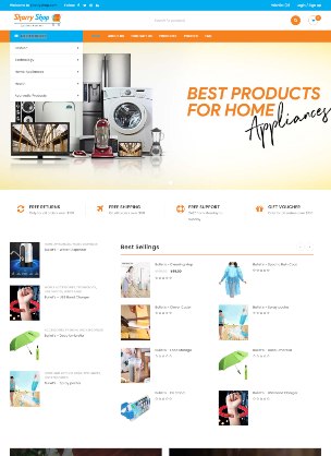 Sharry Shop — website by Adiora / Apkiwebsite